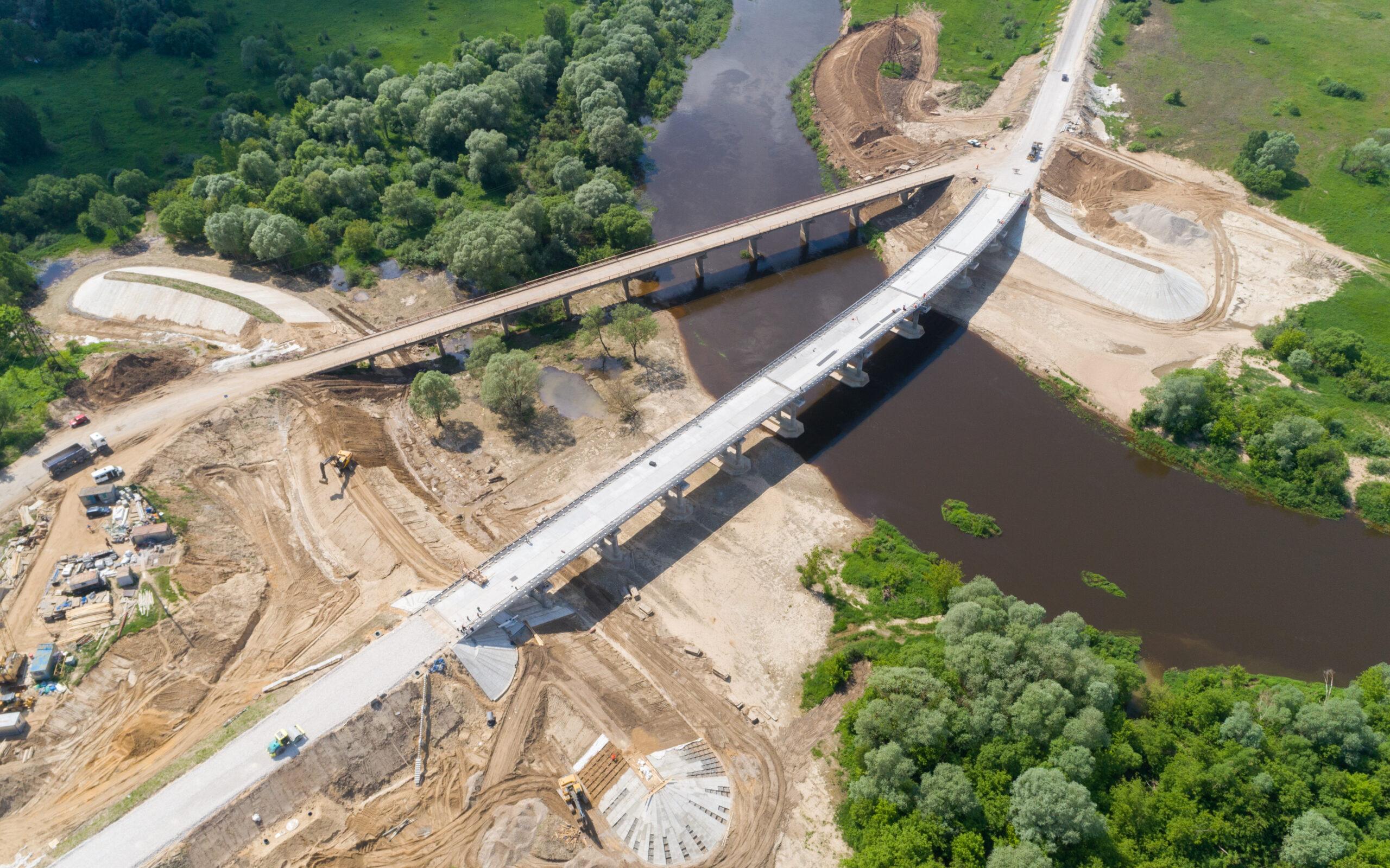 Реконструкция мостового перехода через реку Жиздра с подходом к мосту в Козельском районе